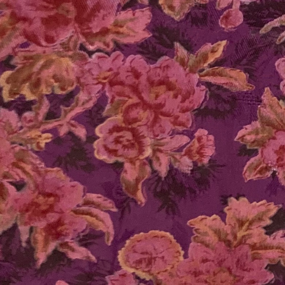 Vintage April Cornell Midi Floral Dress Size XL - Picture 12 of 12